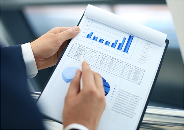 Stock market graphs monitoring