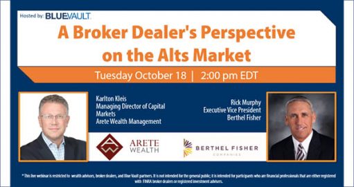 Advisor, Karlton Kleis: Shotgun to Rifle Approach with Alts during Economic Uncertainty